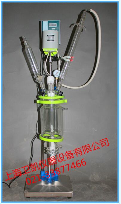 3L双层玻璃反应釜